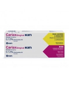 Cariax Gingival Encias Pack Pasta Dental 125Ml 2Ud de Kin