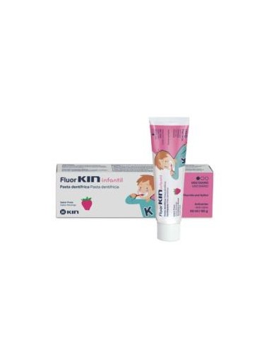 Fluor Kin Pasta Dental Infan Fresa 2-6 Años 50Ml de Kin