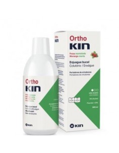 Ortho Kin Fresa Mentol Enjuague 500Ml de Kin