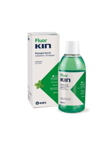 Fluor Kin Enguaje Diario Menta 500Ml 226 Ppm de Kin