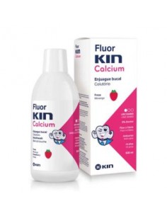 Fluor Kin Calcio Enjuague Bucal 500Ml 224 Ppm de Kin