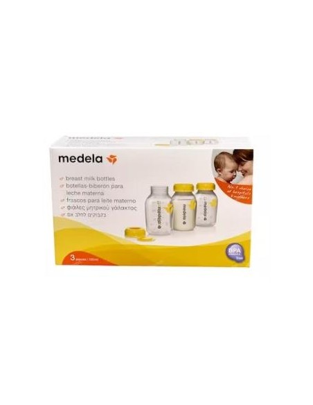 Rec Pack Botella Biberon 150Ml 3Un 8000797 de Medela