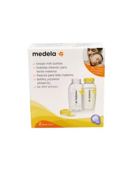 Rec Pack Botell-Biber 250Ml 2Un 8.0137 de Medela