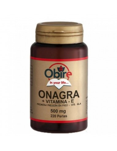 Aceite De Onagra 500 Mg  450 Perlas De Obire