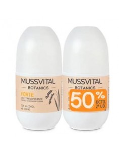 Mussvital Botanics Deo Forte 75Ml X2 de Mussvital
