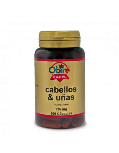Cabellos, Uña ( Lev+Selenio) 225 Mg 100 Caps De Obire