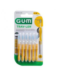 Cepillo Interdental Trav-Ler 1,3Mm 3Un Amarillo de Gum