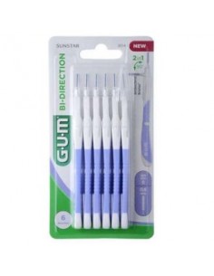 Cepillo Interdental Bi-Direction Xs 0,6Mm 6Um de Gum