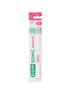 Recambio Cepillo Electrico Sonic Sensitive 2Un de Gum