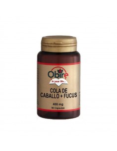 Cola De Caballo + Fucus 400 Mg  90 Caps De Obire