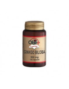 Ginkgo Biloba 500 Mg Ext Seco  100 Comp De Obire