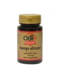 Mango Africano 200 Mg Ext Seco  100 Comp De Obire