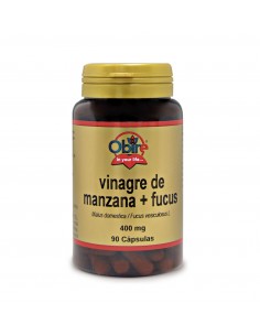 Vinagre De Manzana + Fucus 400 Mg  90 Caps De Obire