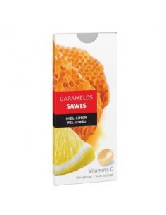 Caramelos Balsam S/Azucar Miel Limón Vit C 22Gr de Sawes