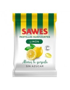 Pastillas Balsam S/Azucar Limón Vit C Bolsa 50Gr de Sawes