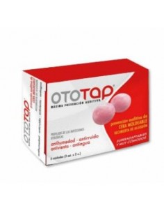 Tapon Oido Ototap Cera Recubierta De Algodón 6Un de Ototap