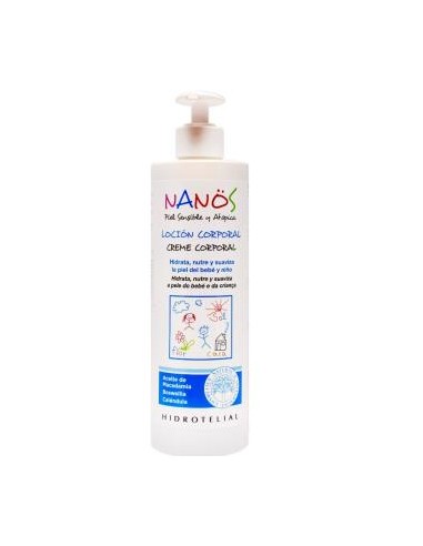 Nanos Locion Corporal Piel Sensible 500Ml de Hidrotelial