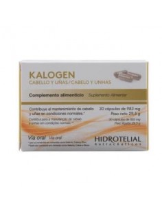 Kalogen Caps Fortalecedo Cabello Y Uñas 30Caps de Hidrotelial