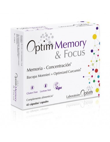 Optim Memory & Focus 45 Capsulas De Optim