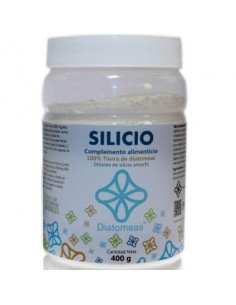 Silicio 100% Oral  Tierras De Diatomeas 400Gr. de Diatomeas