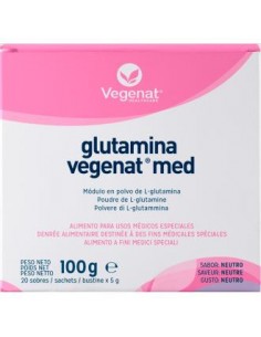 Vegenat Glutamina Med 20 Sobres Neutro de Vegenat