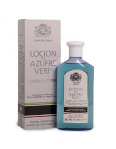 Locion Azufre Veri Cabellos Grises 200Ml de Veri