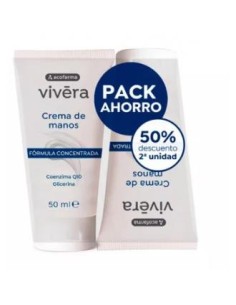 Vivera Pack Duplo Crema Manos Concentrado 2U 50Ml de Vivera
