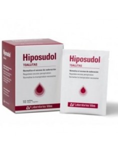 Hiposudol Toallitas 10 Sobres de Hiposudol