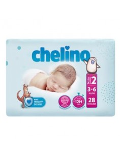 Chelino Pañal Inf  Recién Nacido T 2 3-6Kg 28Un de Chelino