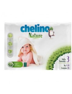 Chelino Pañal Inf Nature T/3 4-10Kg 36Un de Chelino