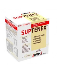 Suptenex Vainilla 15 Sobres de Wallax Farma