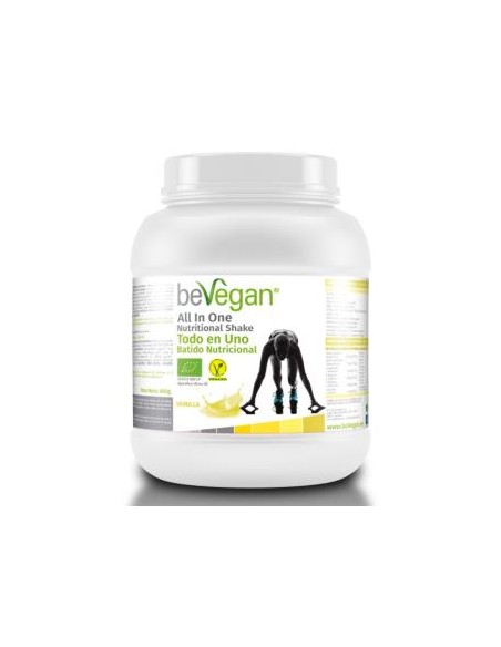 All In One Batido Nutricional Vainilla 450Gr. Bio Sg Vegan de Bevegan