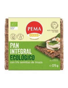 Pan Centeno 5% Semillas Lino Pema 375 G De Pema