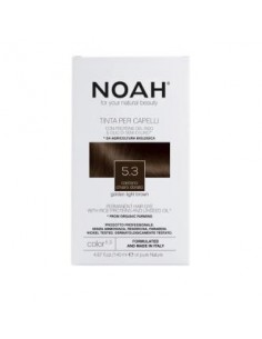 Tinte Capilar Castaño Claro Dorado 5.3 140Ml. de Noah