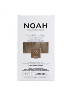 Tinte Capilar Rubio 7.0 140Ml. de Noah