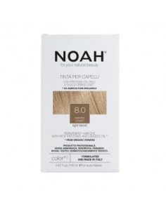 Tinte Capilar Rubio Claro 8.0 140Ml. de Noah