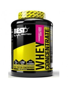 Proteína De Suero Whey Concentrate Fresa 2Kg. de Best Protein