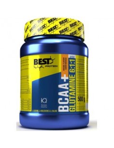 Bcaa+Glutamina Naranja 500Gr. de Best Protein