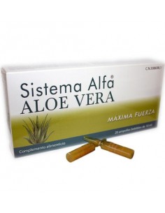 Sistema Alfa Aloe Vera 20 Amp X 5 Gr De Pharma Otc