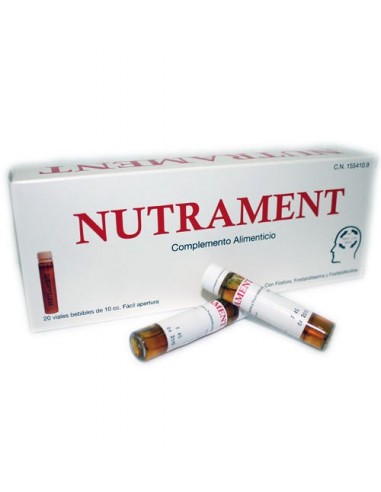 Nutrament 20 Viales X 10 Ml De Pharma Otc