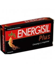 Energisilvigor Plus Ginseng + Arginina 30 Caps De Pharma Otc