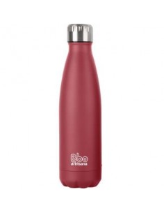 Termo Acero Inoxidable+Funda Rojo 500M  Bbo7.500 de Irisana