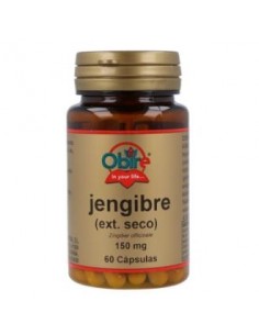 Jengibre 150Mg ( Ext.Seco) 60Cap. de Obire