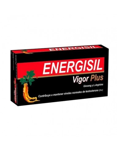 Energisilvigor Plus Ginseng + Arginina 60 Caps De Pharma Otc