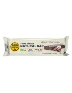 Natural Bar Barritas Mocha-Hazelnut 15Uds. Bio de Gold Nutrition
