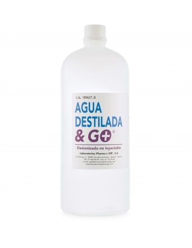 Agua Destilada & Go 1000 Ml De Pharma&Go