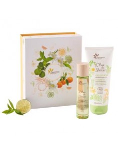 Cofre Verbena Y Bergamota Perfume+Gel Ducha de Fleurance Nature