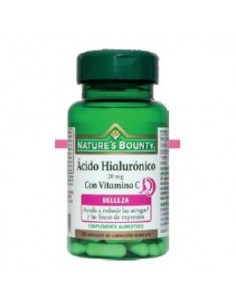 Acido Hialuronico 20Mg Con Vit. C 30Cap de Nature´S Bounty