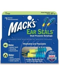 Tapon Oido Macks Kit Confort Earseals 1 Par de Mack´S