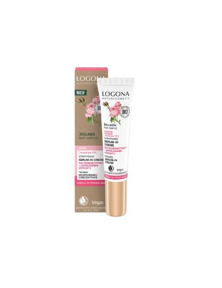 Contorno De Ojos  Serum-Crema Rosas 15Ml.  Bio de Logona